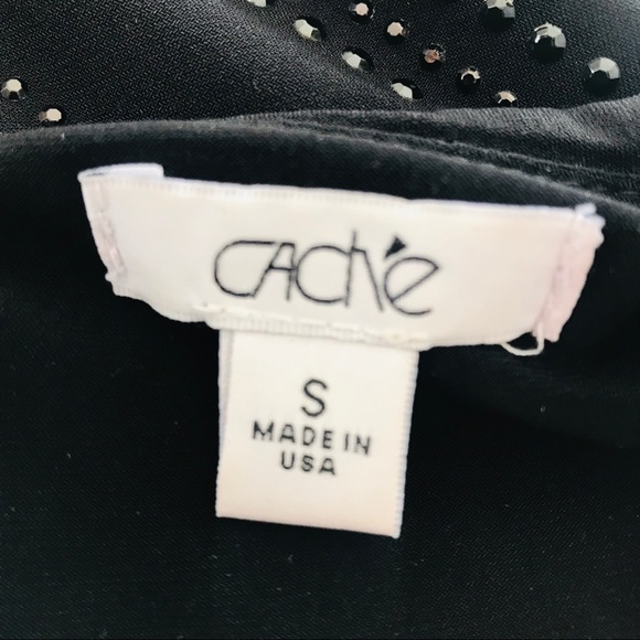 Cache Rhinestud Bodycon Dress - Picture 5 of 8